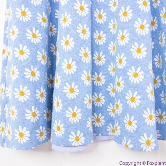 Hutch Anthropologie blue Daisy Rainey Dress V neck‎ short sleeves, size 1X - Picture 16 of 16